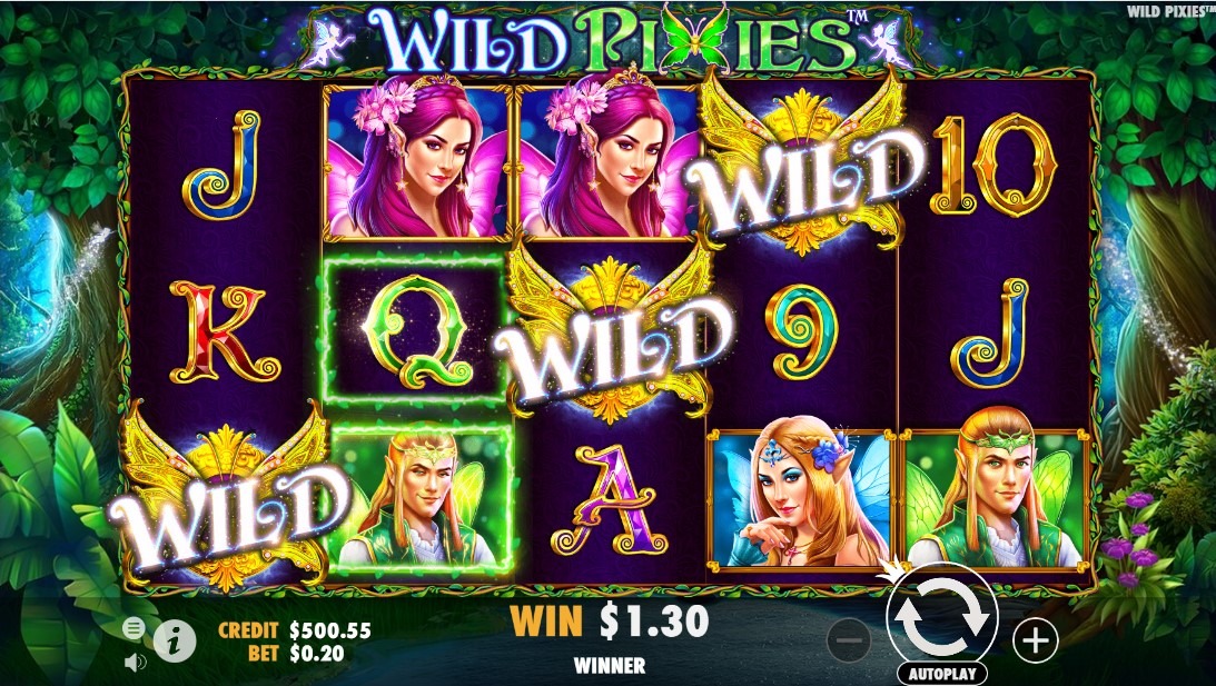 Мир магии и эльфов в игровом автомате «Wild Pixies» от ГГ покер казино